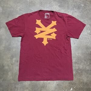 Vintage Y2k Zoo York Red Skater Grunge T-Shirt
